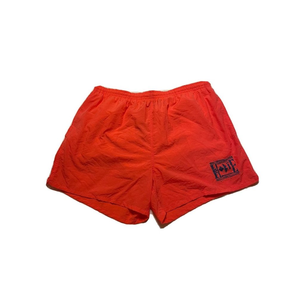 Vintage Hobie Men’s 90s Retro Swim Trunks Board Shorts Mesh Lined Neon 2XL